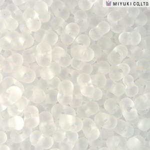 Miyuki Berry Beads 2,5x4,5mm BB0131F Crystal Transparent matt ca 9gr
